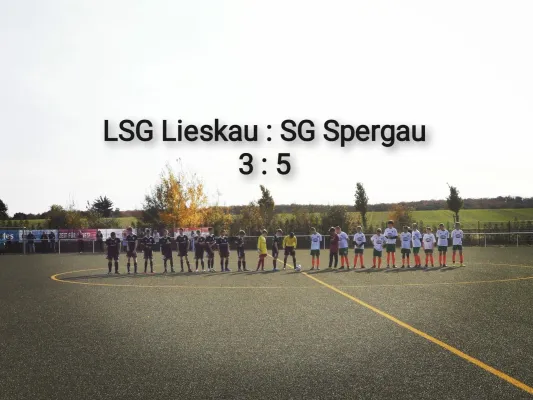 25.10.2020 LSG Lieskau vs. SG Spergau
